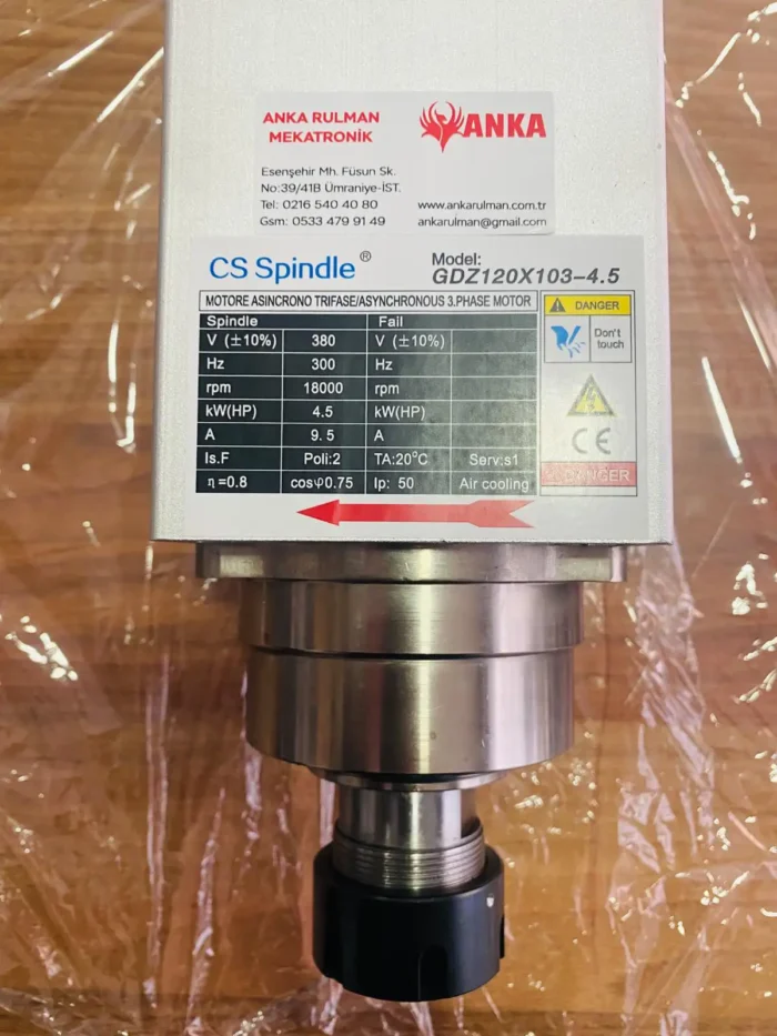 45 cs spindle 1